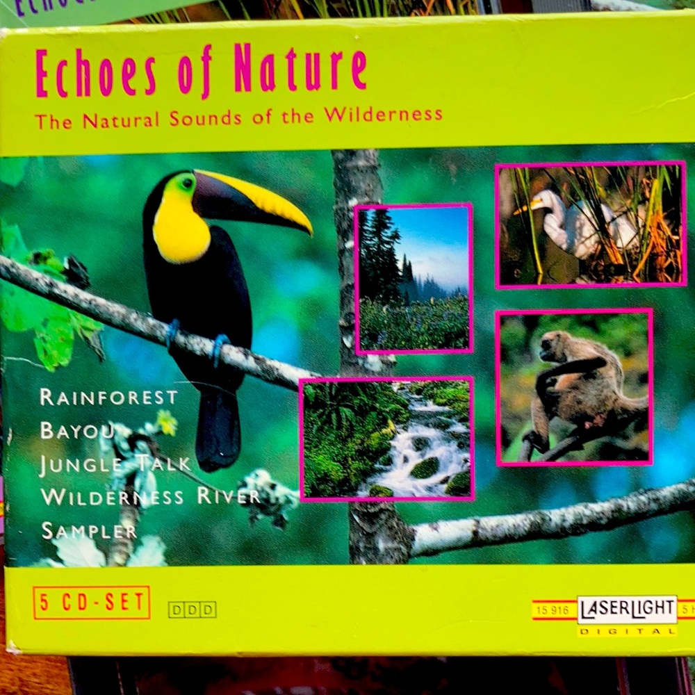 5 CD set natural sounds of the wilderness